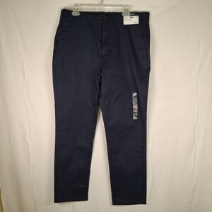 Jos. A. Bank Mens 36x32 (Fits 36x31) Tailored Fit Pants Flat Front Navy Blue